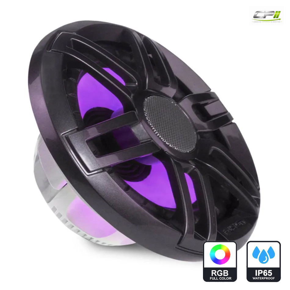 FUSION® Lautsprecher XS-Serie, Sport-Grill, weiß/schwarz, 7.7", RGB-Beleuchtung