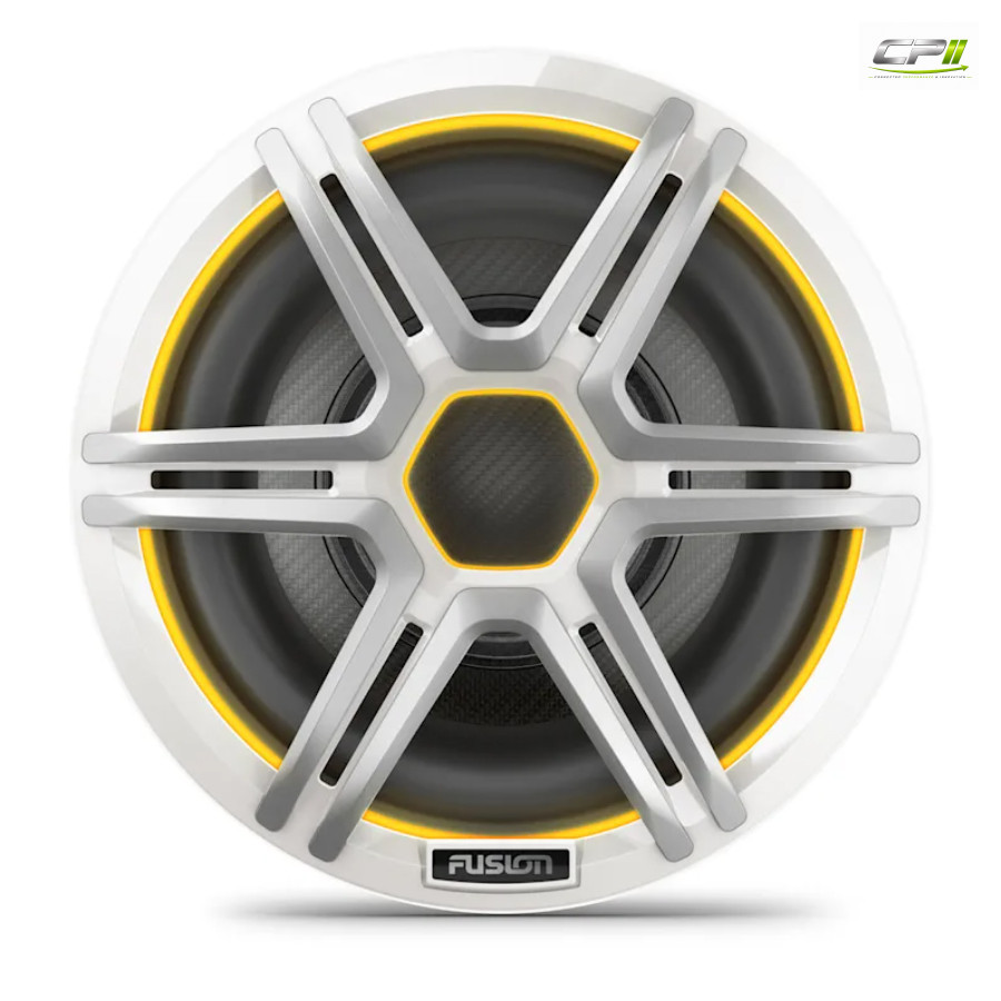 FUSION® Subwoofer Apollo-Serie, weisser Grill, 25cm, 10"