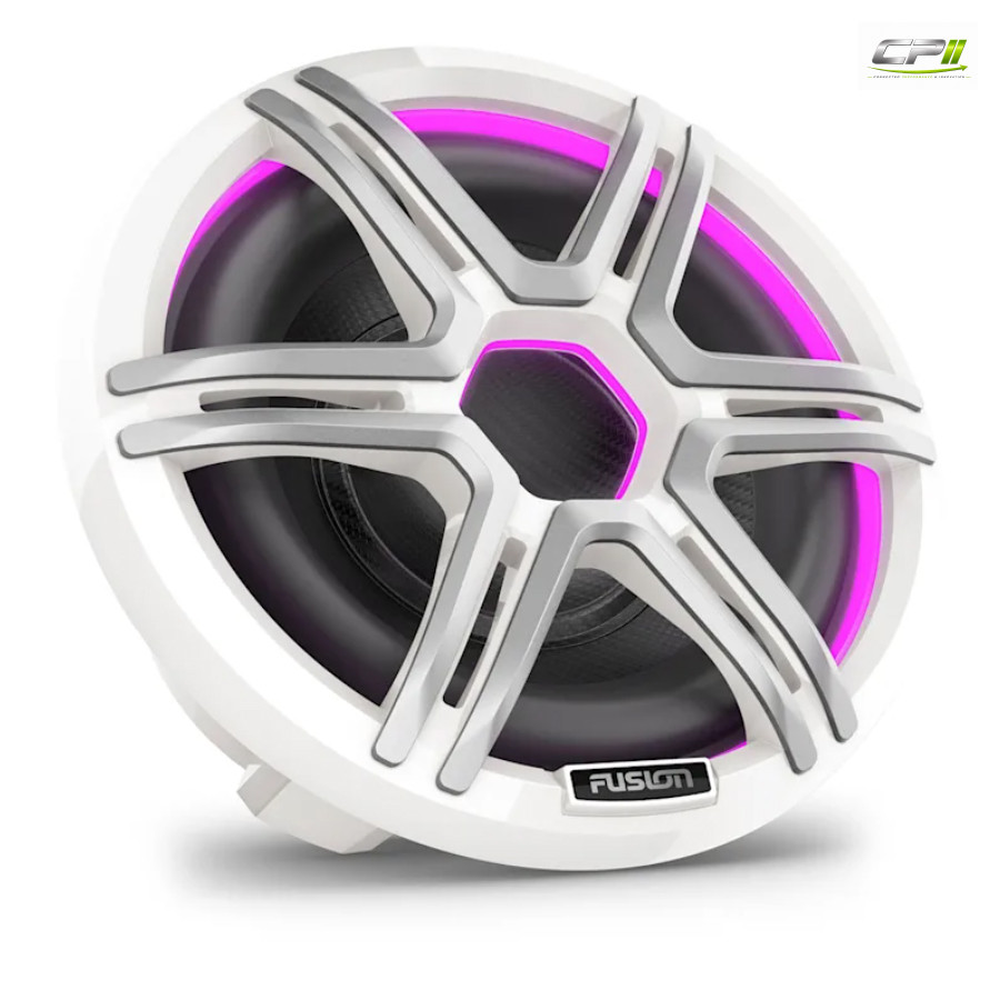 FUSION® Subwoofer Apollo-Serie, weisser Grill, 25cm, 10"