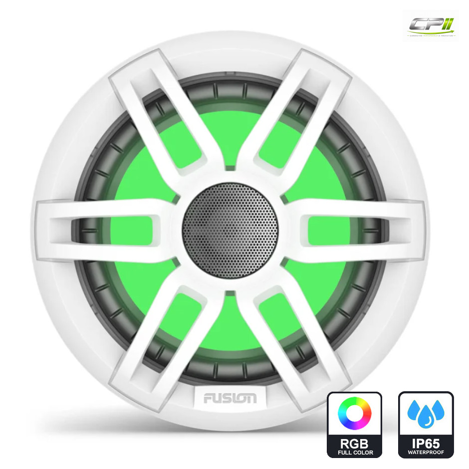 FUSION® Waketower-Lautsprecher XS-Serie, weiß, Sport, 6.5", RGB-Beleuchtung