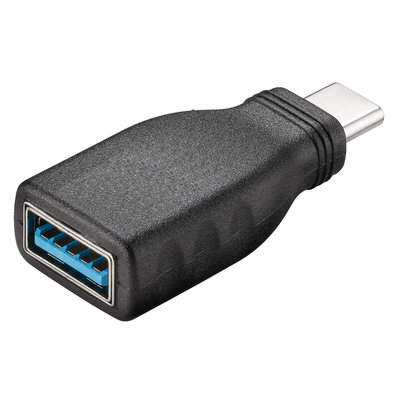 GOOBAY Adapter, USB-A Buchse auf USB-C Stecker – Bild 2