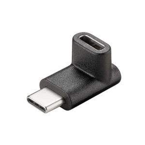 GOOBAY Adapter USB-C Kabel auf USB-C 90°, schwarz