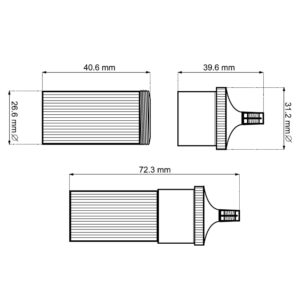 Alternative view of GOOBAY Auto-Zigaretten-Anzünder-Kupplung, lötbar