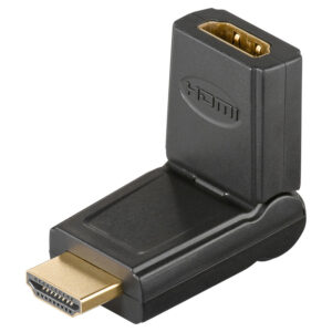GOOBAY HDMI-Buchse/HDMI-Stecker  Adapter, abwinkelbar