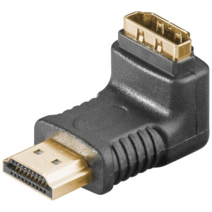 GOOBAY HDMI/HDMI Adapter, angewinkelt