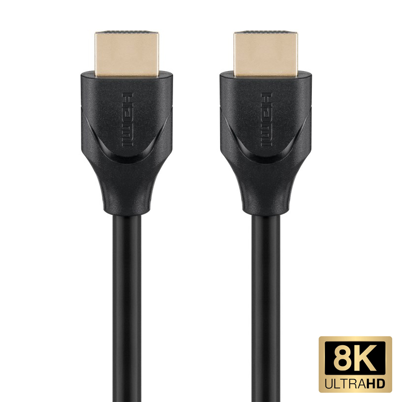 GOOBAY HDMI-Kabel 100cm, Ultra High-Speed/Ethernet/8K@60Hz – Bild 2