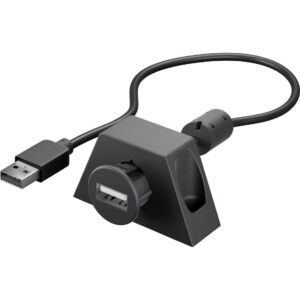 GOOBAY USB-A Einbaubuchse mit 200cm Kabel
