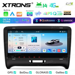 Android 14 IM84TTAH Autoradio Octa Core 4+64GB LTE GPS Navi für AUDI TT MK2 8J 06-12 – Bild 3