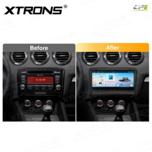Android 14 IM84TTAH Autoradio Octa Core 4+64GB LTE GPS Navi für AUDI TT MK2 8J 06-12 – Bild 5