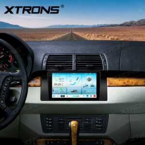 Alternative view of Android Autoradio Xtrons für BMW X5 E53 1999-2006 8/128 GB