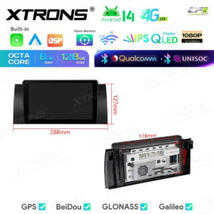 Android Autoradio Xtrons für BMW X5 E53 1999-2006 8/128 GB – Bild 14