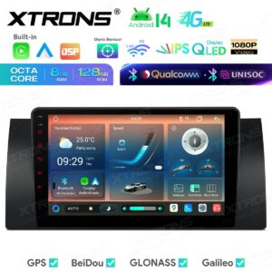 Android Autoradio Xtrons für BMW X5 E53 1999-2006 8/128 GB