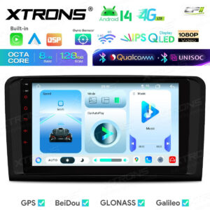 Android Autoradio Xtrons für Mercedes-Benz ML-Klasse W164/ GL-Klasse X164 8/128 GB – Bild 6