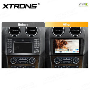 Android Autoradio Xtrons für Mercedes-Benz ML-Klasse W164/ GL-Klasse X164 8/128 GB – Bild 3