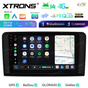 Android Autoradio Xtrons für Mercedes-Benz ML-Klasse W164/ GL-Klasse X164 8/128 GB – Bild 8