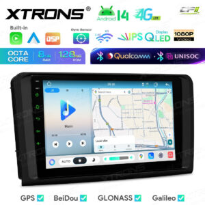 Android Autoradio Xtrons für Mercedes-Benz ML-Klasse W164/ GL-Klasse X164 8/128 GB – Bild 9