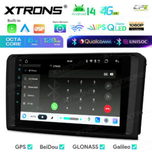 Android Autoradio Xtrons für Mercedes-Benz ML-Klasse W164/ GL-Klasse X164 8/128 GB – Bild 11