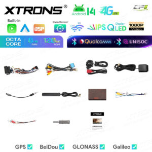 Android Autoradio Xtrons für Mercedes-Benz ML-Klasse W164/ GL-Klasse X164 8/128 GB – Bild 15