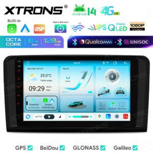 Android Autoradio Xtrons für Mercedes-Benz ML-Klasse W164/ GL-Klasse X164 8/128 GB