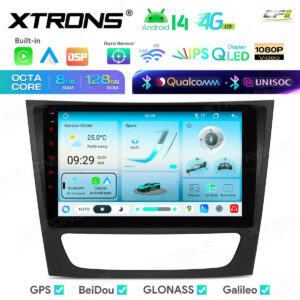 Android Autoradio Xtrons für Mercedes-Benz E-Klasse W211/CLS-Klasse W219 8/128 GB – Bild 6
