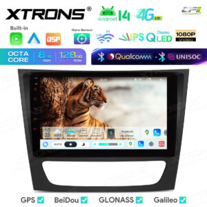 Android Autoradio Xtrons für Mercedes-Benz E-Klasse W211/CLS-Klasse W219 8/128 GB – Bild 7