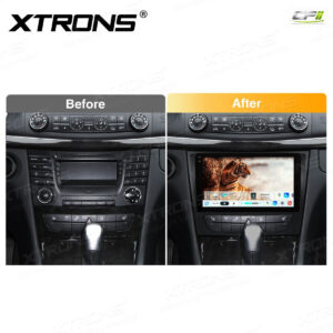 Android Autoradio Xtrons für Mercedes-Benz E-Klasse W211/CLS-Klasse W219 8/128 GB – Bild 3