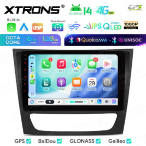 Android Autoradio Xtrons für Mercedes-Benz E-Klasse W211/CLS-Klasse W219 8/128 GB – Bild 8
