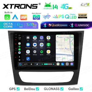 Android Autoradio Xtrons für Mercedes-Benz E-Klasse W211/CLS-Klasse W219 8/128 GB – Bild 9