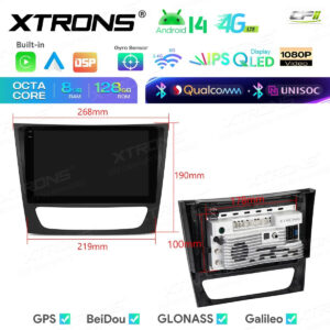 Android Autoradio Xtrons für Mercedes-Benz E-Klasse W211/CLS-Klasse W219 8/128 GB – Bild 14