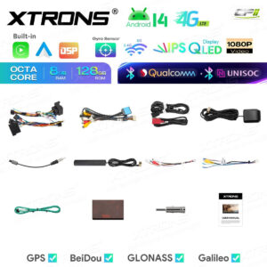 Android Autoradio Xtrons für Mercedes-Benz E-Klasse W211/CLS-Klasse W219 8/128 GB – Bild 15