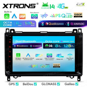 Android Autoradio Xtrons für Mercedes-Benz/Volkswagen 8/128 GB – Bild 7