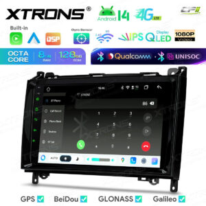 Android Autoradio Xtrons für Mercedes-Benz/Volkswagen 8/128 GB – Bild 8