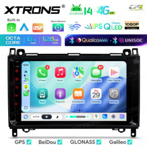 Android Autoradio Xtrons für Mercedes-Benz/Volkswagen 8/128 GB – Bild 10