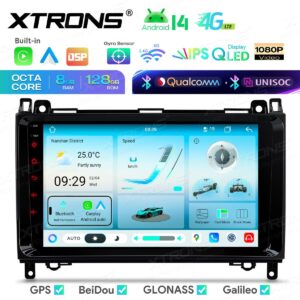 Android Autoradio Xtrons für Mercedes-Benz/Volkswagen 8/128 GB