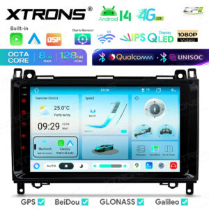Android Autoradio Xtrons für Mercedes-Benz/Volkswagen 8/128 GB