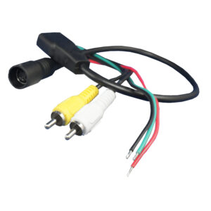 NAVLINKZ Adapter 4-Pin Mini DIN Buchse CV auf Cinch und Strom