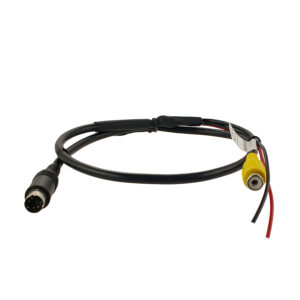 NAVLINKZ Adapterkabel 4-Pin Stecker auf Cinch Buchse+Kamera Power