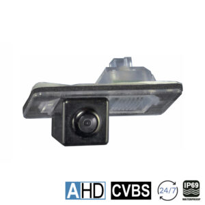 NAVLINKZ Griffleisten-Kamera AHD 1080P/CVBS BMW 3er, 5er, X3, X4, X5, X6, kalt-weiße LED