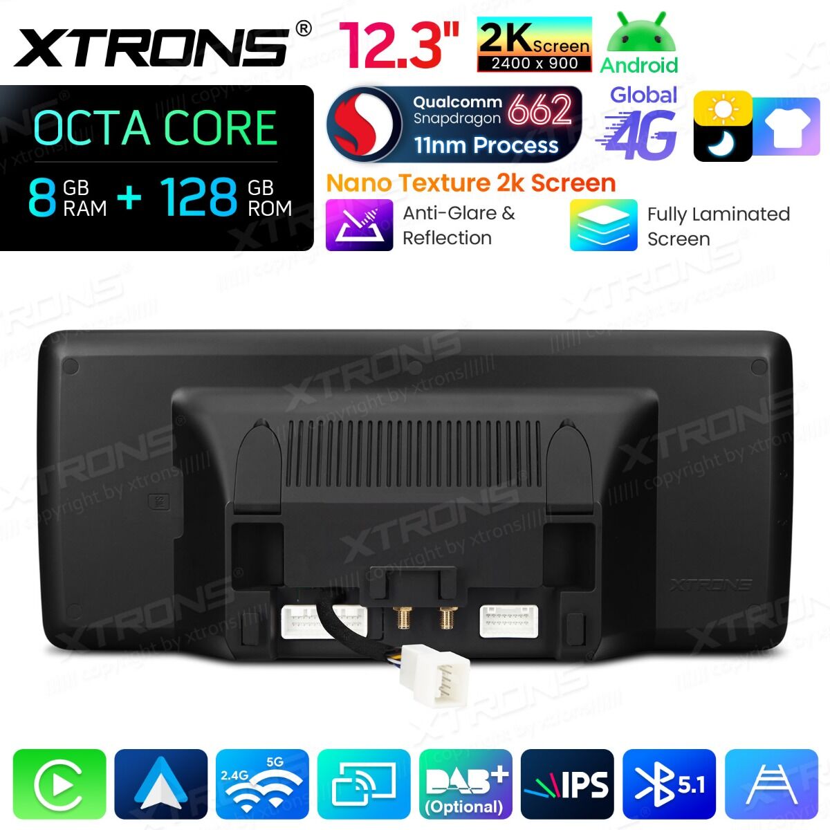 Android Autoradio Xtrons für Mercedes-Benz C-Klasse W204 (2007–2010) 8/128 GB – Bild 17