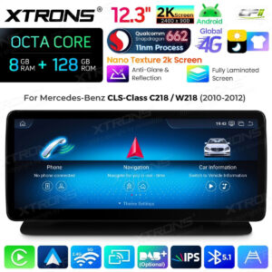 Android Autoradio Xtrons für Mercedes-Benz CLS-Klasse C218/W218 2010-2012 NTG 4.0 8/128 GB – Bild 7