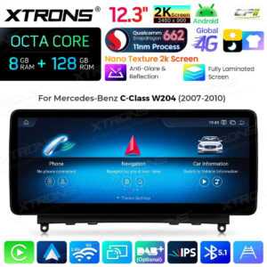 Android Autoradio Xtrons für Mercedes-Benz E-Klasse W212/S212 (Linkslenker) 8/128 GB – Bild 7