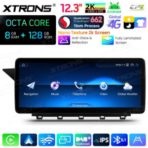 Android Autoradio Xtrons für Mercedes-Benz GLK-Klasse X204 2008 bis 2012 LHD NTG 4.0 8/128 GB – Bild 10