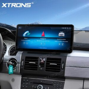 Alternative view of Android Autoradio Xtrons für Mercedes-Benz GLK-Klasse X204 2008 bis 2012 LHD NTG 4.0 8/128 GB