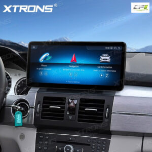 Alternative view of Android Autoradio Xtrons für Mercedes-Benz GLK-Klasse X204 2008 bis 2012 LHD NTG 4.0 8/128 GB