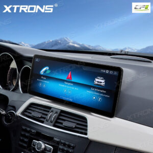 Alternative view of Android Autoradio Xtrons für Mercedes-Benz C-Klasse W204 (2011–2014, Linkslenker, NTG 4.5/4.7) 8/128 GB