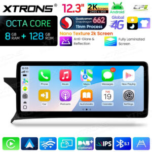 Android Autoradio Xtrons für Mercedes-Benz C-Klasse W204 (2011–2014, Linkslenker, NTG 4.5/4.7) 8/128 GB – Bild 11