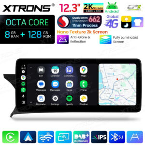 Android Autoradio Xtrons für Mercedes-Benz C-Klasse W204 (2011–2014, Linkslenker, NTG 4.5/4.7) 8/128 GB – Bild 12