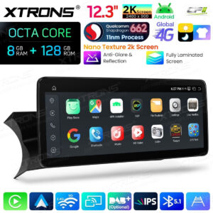 Android Autoradio Xtrons für Mercedes-Benz C-Klasse W204 (2011–2014, Linkslenker, NTG 4.5/4.7) 8/128 GB – Bild 13