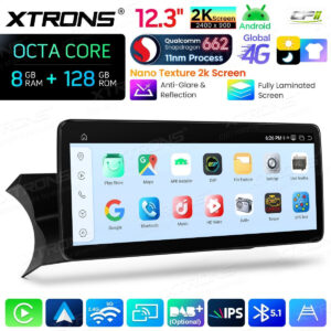 Android Autoradio Xtrons für Mercedes-Benz C-Klasse W204 (2011–2014, Linkslenker, NTG 4.5/4.7) 8/128 GB – Bild 14