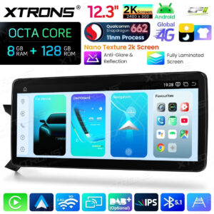 Android Autoradio Xtrons für Mercedes-Benz C-Klasse W204 (2011–2014, Linkslenker, NTG 4.5/4.7) 8/128 GB – Bild 16